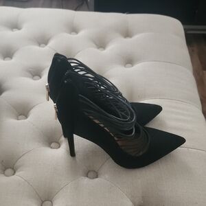 Elegant Black Women's Heels
